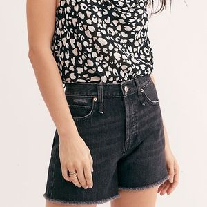Free People Makai Cut Off Denim Shorts